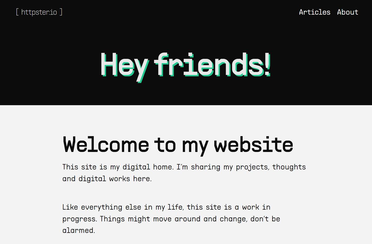 Screenshot of {{ site.name }}